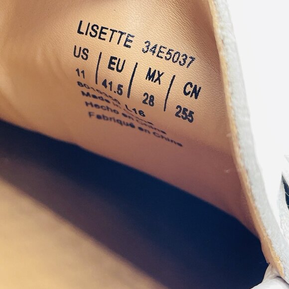 Calvin Klein Shoes Womens Size 11 White Lisette Flats Classic Comfort Loafers - Picture 10 of 10